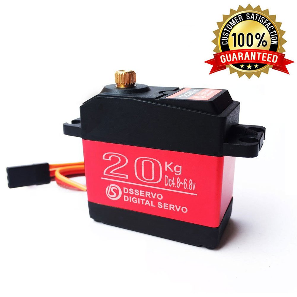 20KG Digital Servo High Torque Full Metal Gear Waterproof for RC Model DIY, DS3218MG,Control Angle 270°