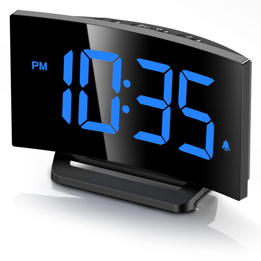 GOLOZA Digital Alarm Clock for Bedrooms, Digital Clock 