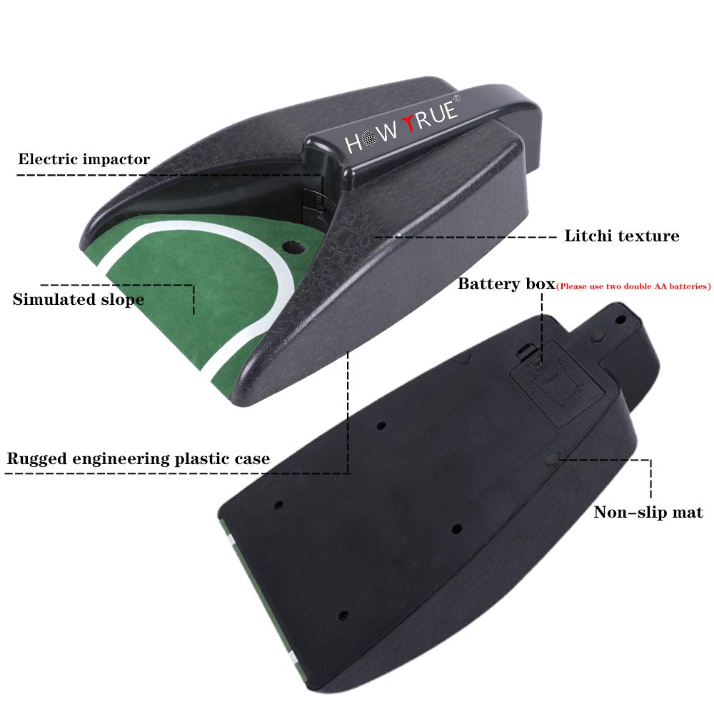 Golf Putting Cup Golf Ball Return Putting Machine for Indoor Outdoor Golf Practice