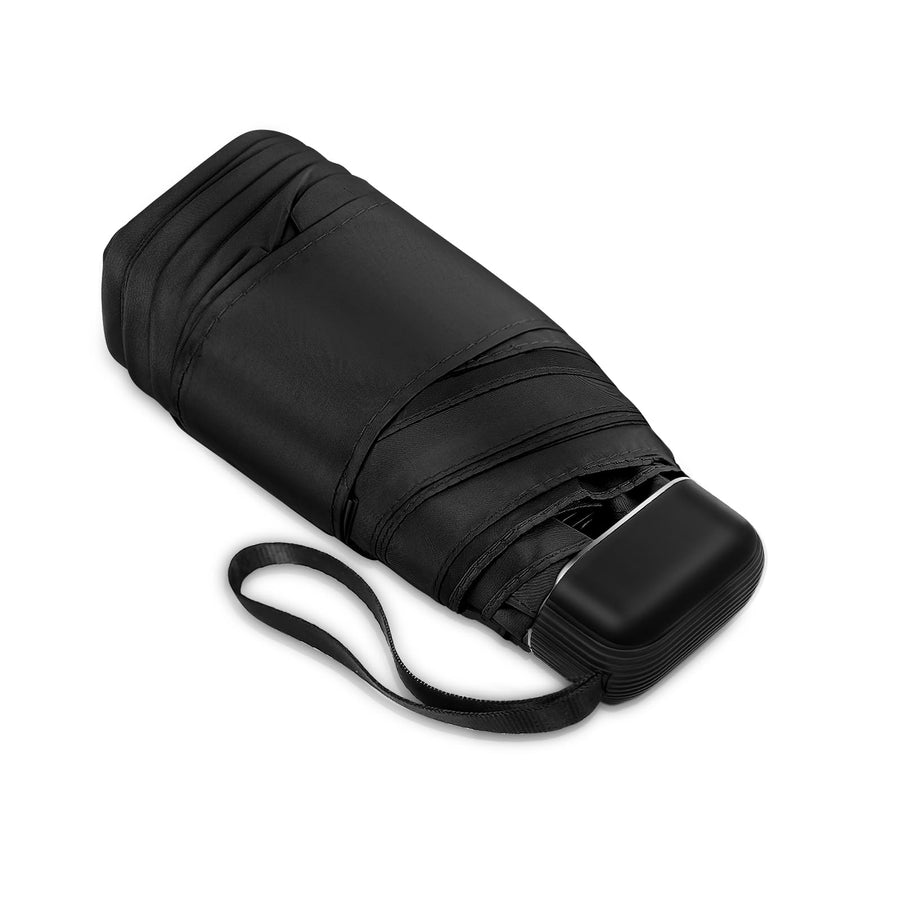 Mini Umbrella For Purse, Small Travel Umbrella Compact Waterproof Umbrella for Light Rain, Suitable for Women Purse and Pocket,Black,1 Pack