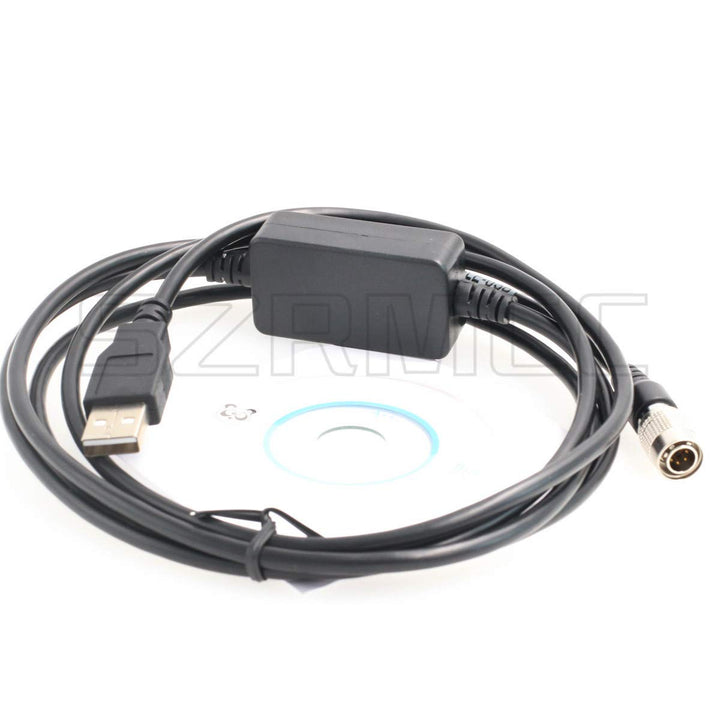 Hirose 6 Pin Male to USB Data Download Cable for Trimble GPS S6 S8 M3 Total Station