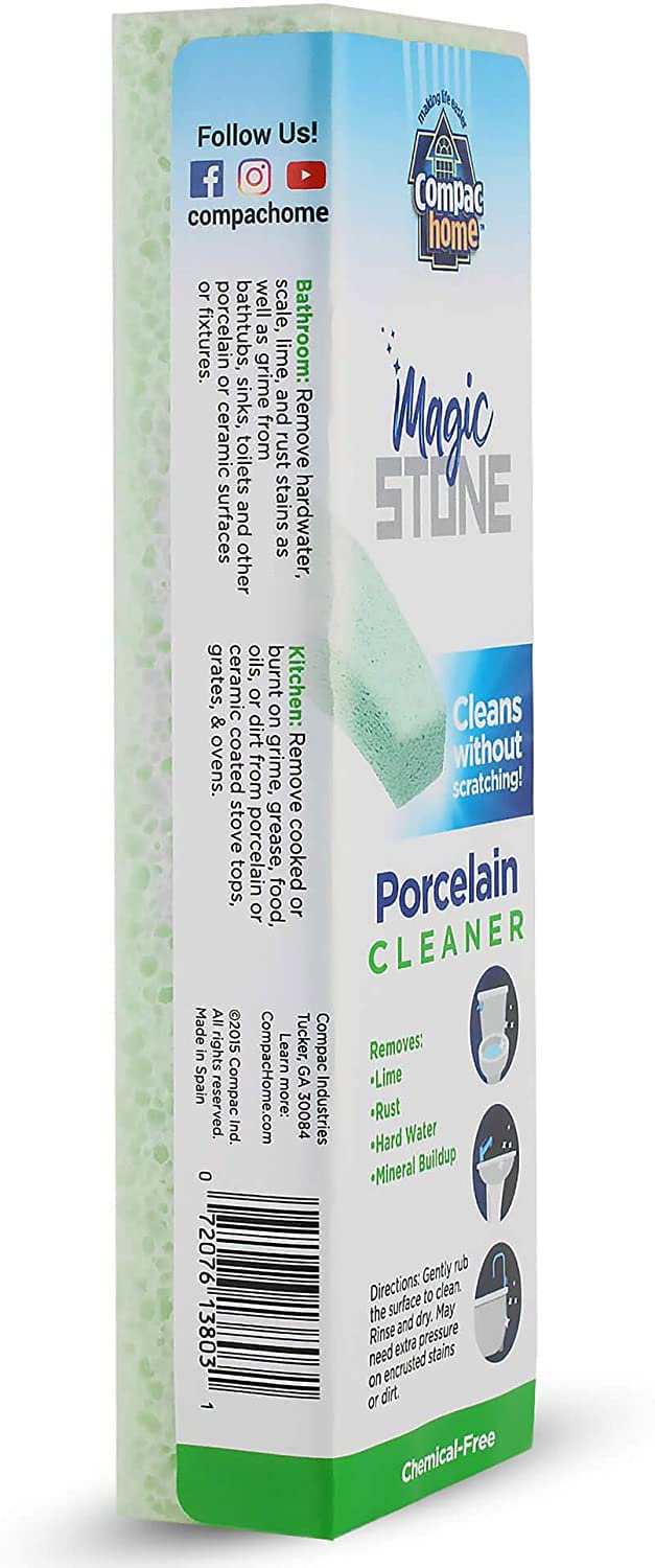Compac Magic Stone Porcelain Cleaning Stick, 2 Count