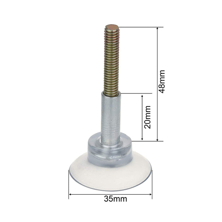 goodxy Set of 4 Rubber Strong Suction Cup Replacements 