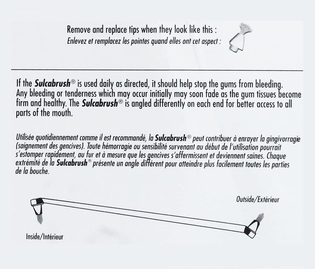 Sulcabrush Pocket Pack - 1 Sulcabrush + 1 Pocket Sulcab