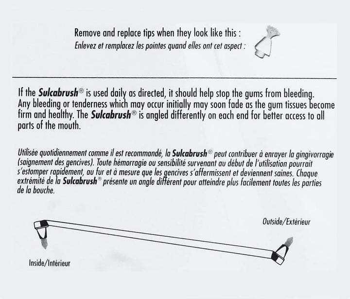 Sulcabrush Pocket Pack - 1 Sulcabrush + 1 Pocket Sulcab