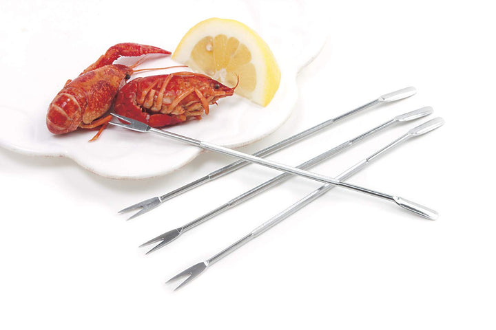 Norpro Stainless Steel Seafood Forks 6.75 | 4-Count per
