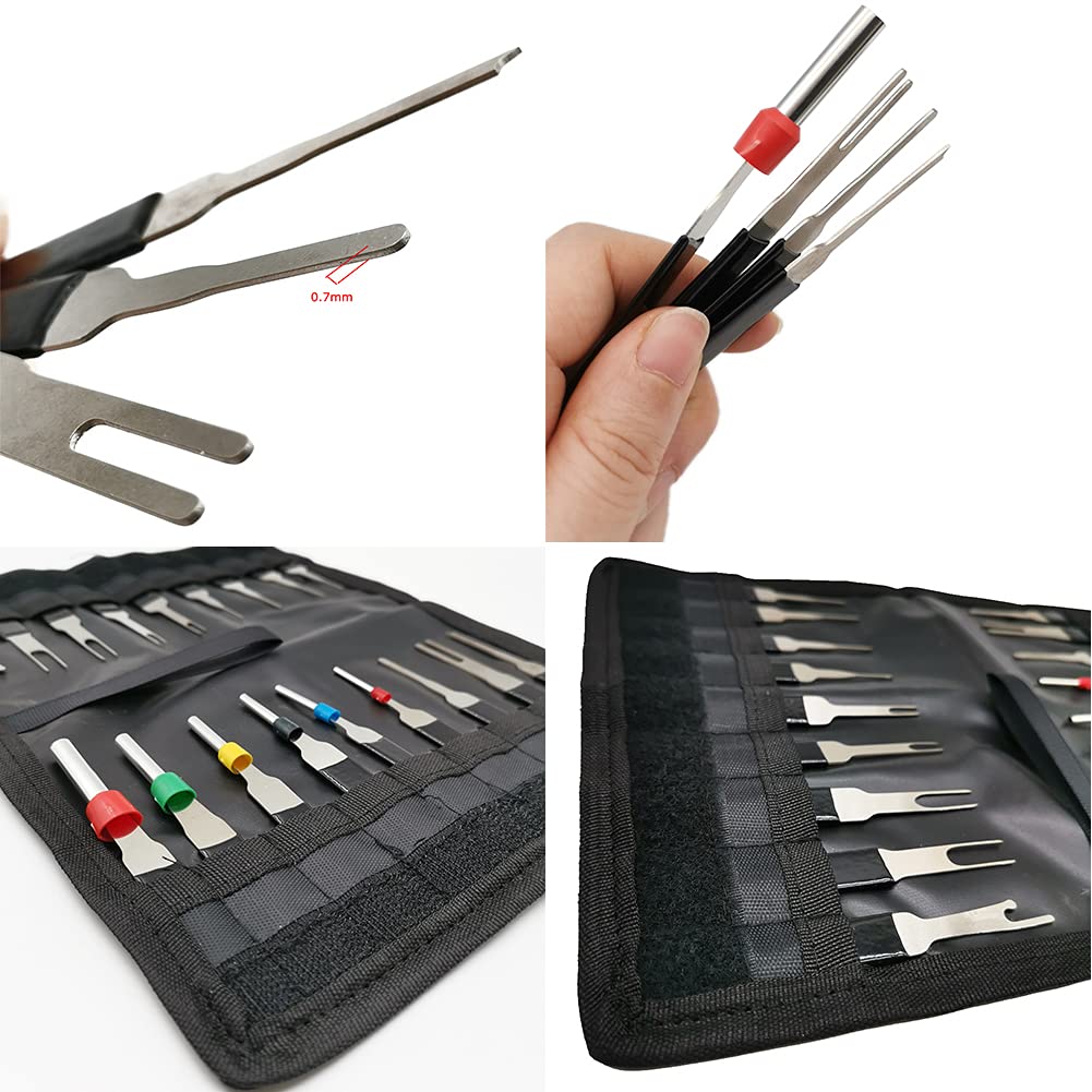 Terminal Extractor, 18 PCS Terminal Removal Tool Kit fo