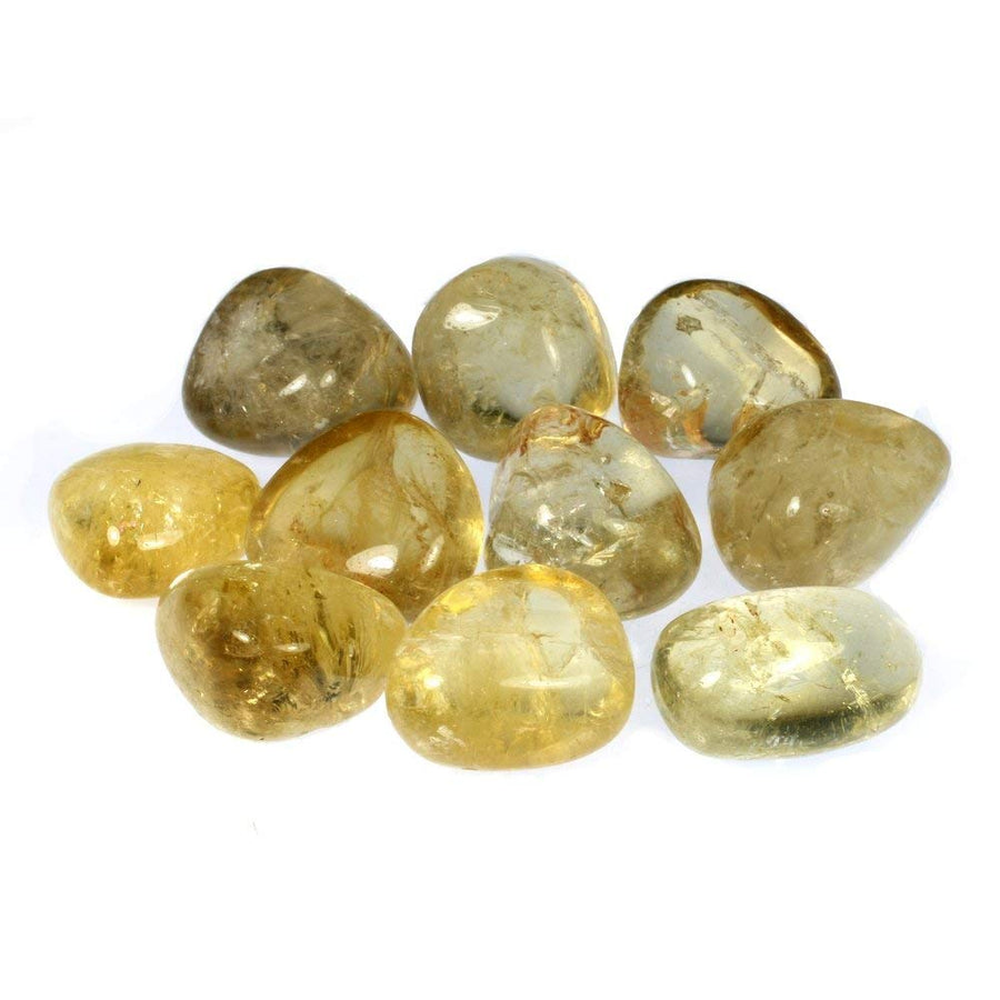 Citrine Tumble Stones (20-25mm) - Pack of 5