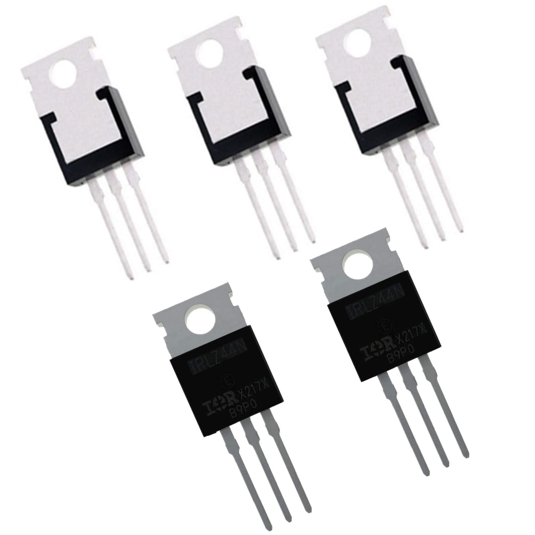 5Pcs IRLZ44N IRLZ44NPBF TO-220 Power Mosfet Logic Level N-Channel 0.02Ohm IC Chip N-CH 55V 47A TO-220AB IRLZ44 44N