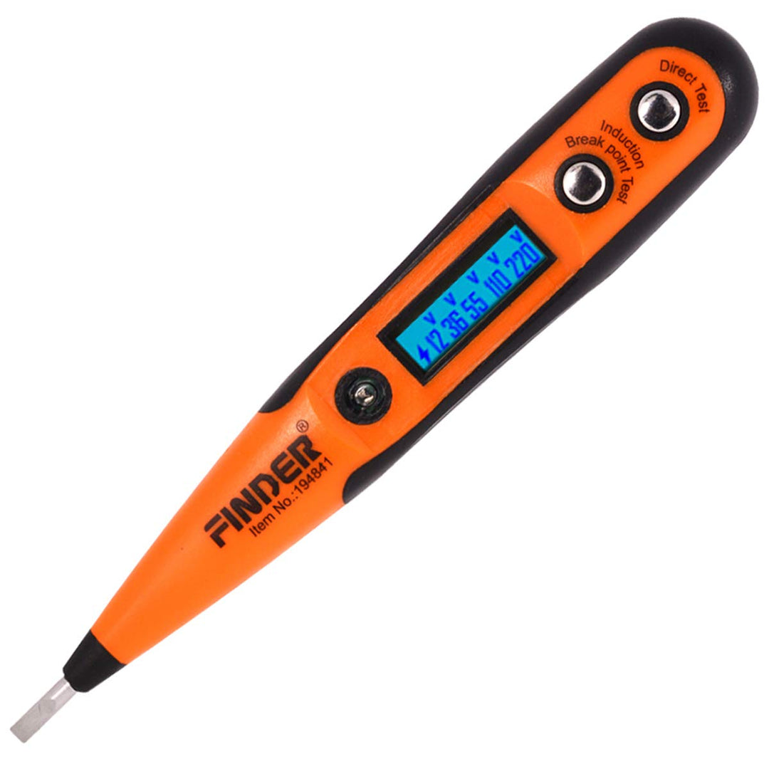 Digital Voltage Tester Pen 12V-220V DC &amp; AC Voltage Detector Intelligent Induction Electroprobe for Home Appliance Repairing and Detection