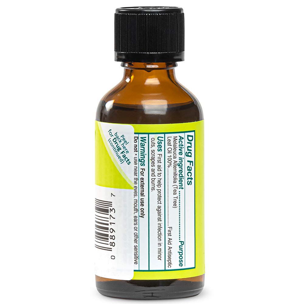 100% Pure Tea Tree Oil - 50 ml,(Nature's Plus)