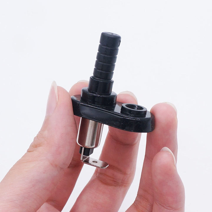 4Pcs 12V Mount Pin Switch Momentary Nickel Plated Universal Door Jamb Flange Light Hood Mount Switch with Rubber Boot for Car Boat K-025-L