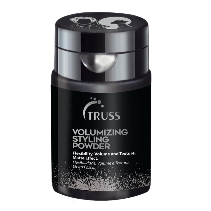 Truss Volumizing Styling Powder - Hair Powder & Hair Texturizer For Immediate Volume - Provides Soft-texture, Easy To Wash Out, And Controls Oil On The Scalp