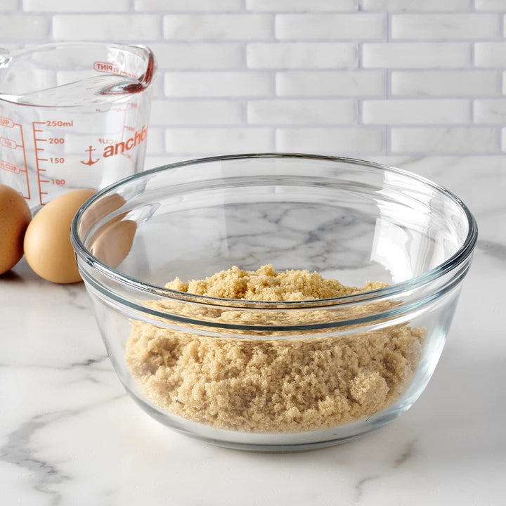 Glass Mixing Bowl, 1.5-Quart, Clear