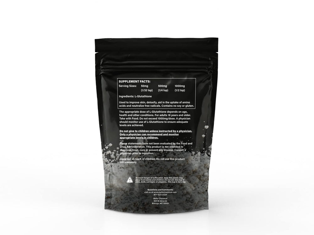 Pure L-Glutathione Reduced Pharmaceutical Grade (1 Pound)