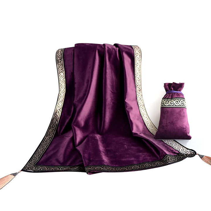 ARTABLE Tarot Cards Table Cloth Altar Tablecloth Velvet