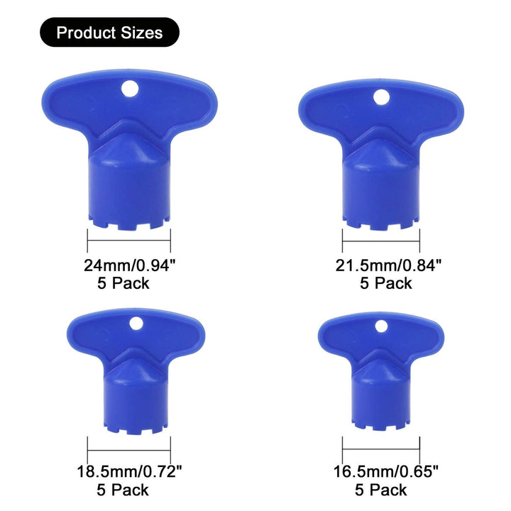20 Pieces Cache Faucet Aerator Key Removal Wrench Tool with 20 Pieces Faucet Aerator for M 16.5 18.5 21.5 24 Cache Aerators