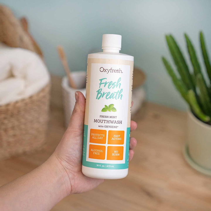 Oxyfresh Fresh Breath Fresh Mint Mouthwash – Dentist Re