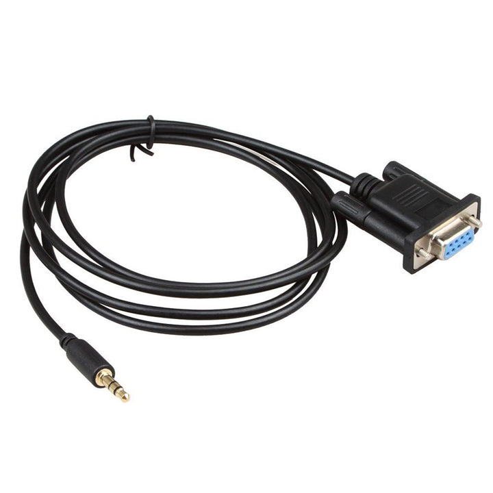 DB9Pin Female to DC3.5mm Serial Cable-6 Feet Black