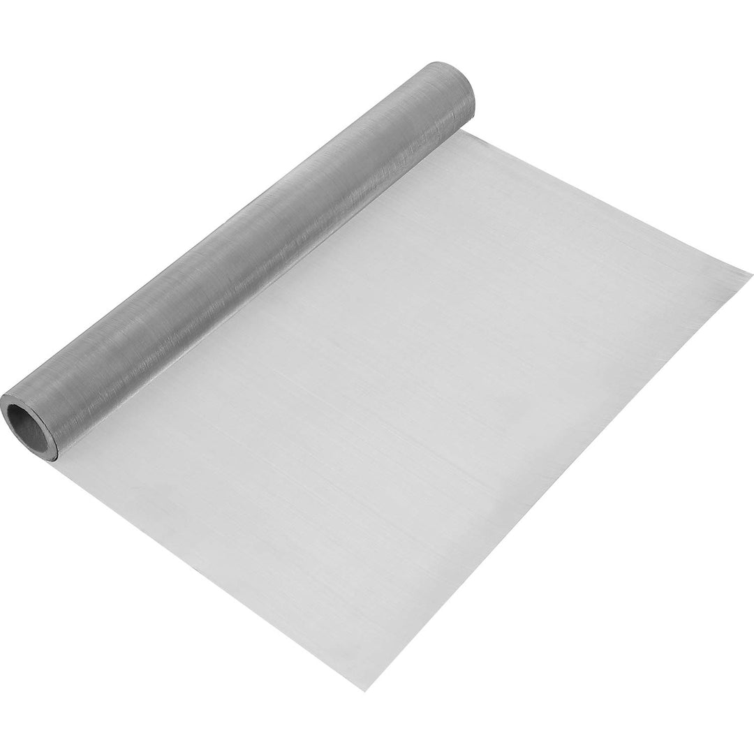 SATINIOR 2 Packs 11.8 x 39.3 Inch 304 Stainless Steel Woven Wire 120 Mesh Fine Screen Mesh Steel Woven Mesh for Vent, Garden, Cage, Window Screen, Filter Mesh, Filtration Cloth, Vent Mesh