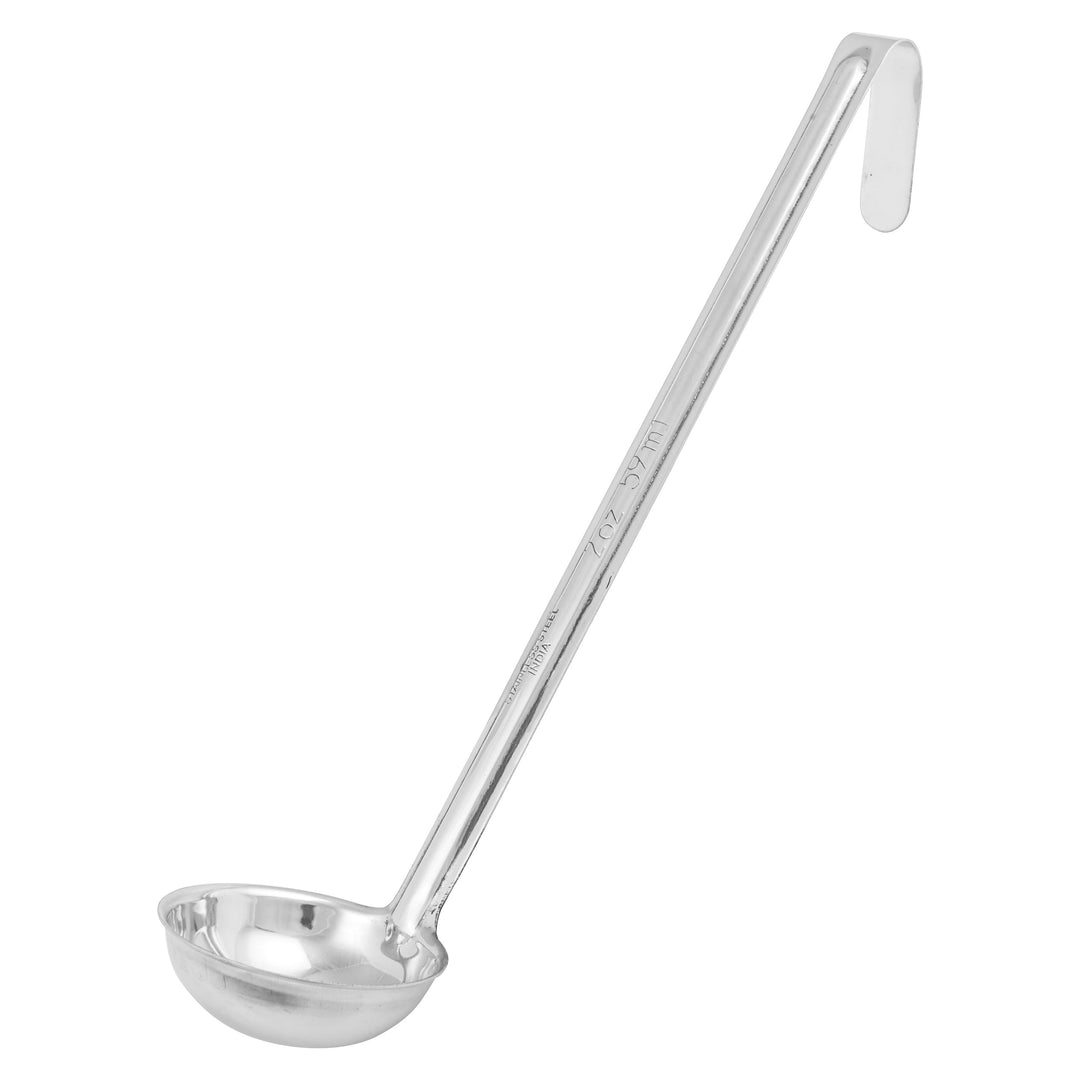 Winco One Piece Ladle, 2 Ounce, Stainless