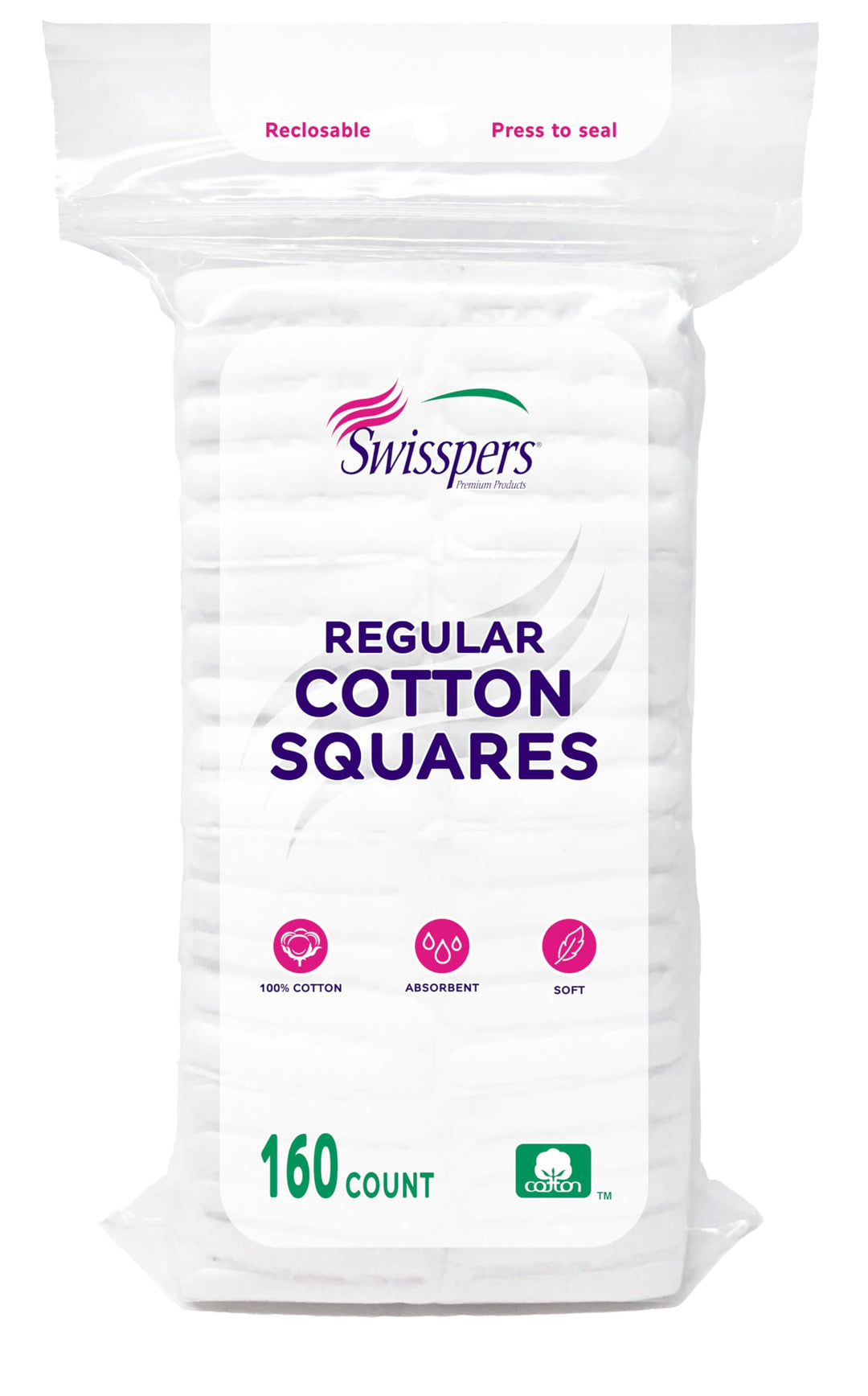Cotton Squares - 160 Count
