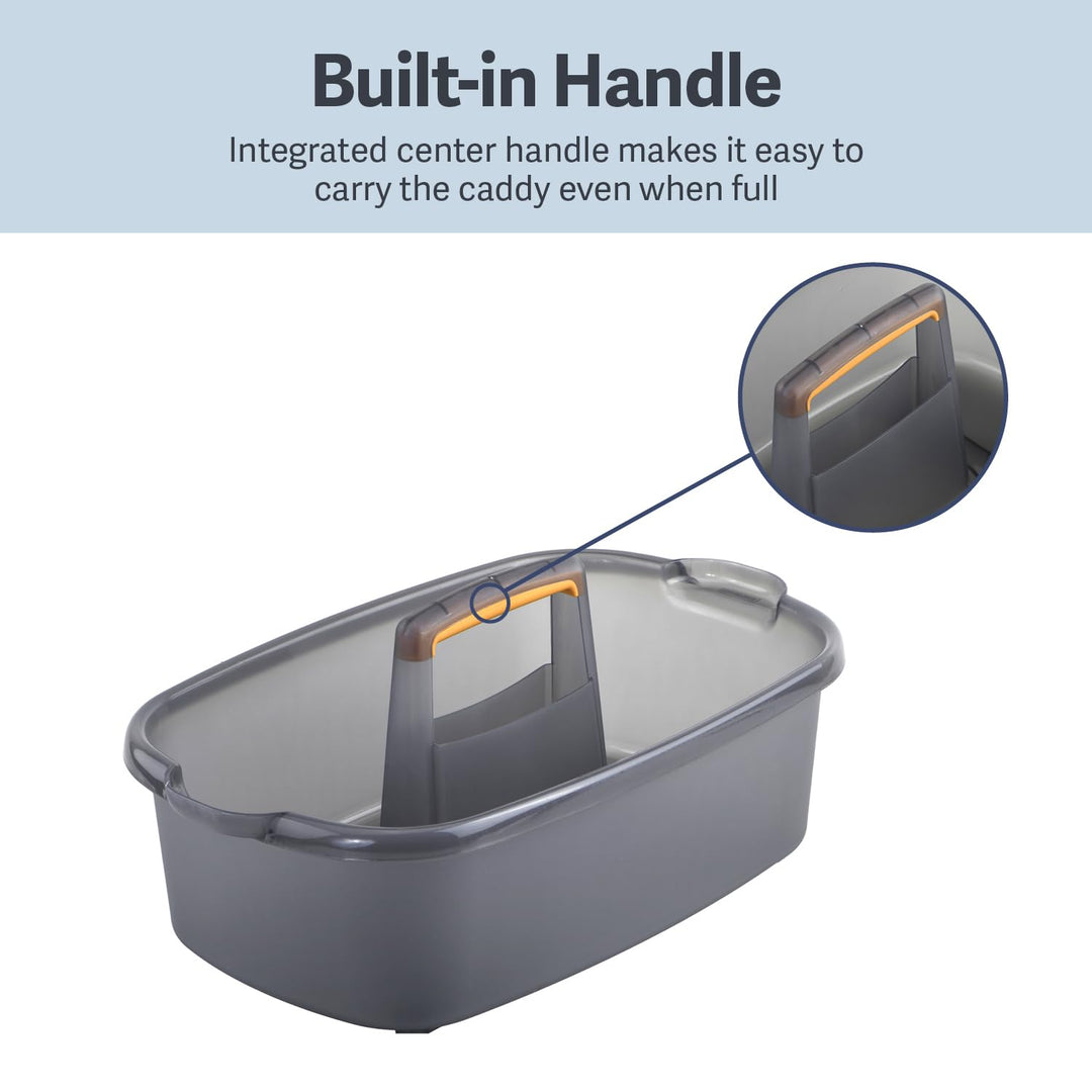 Casabella Plastic Multipurpose Cleaning Storage Caddy w