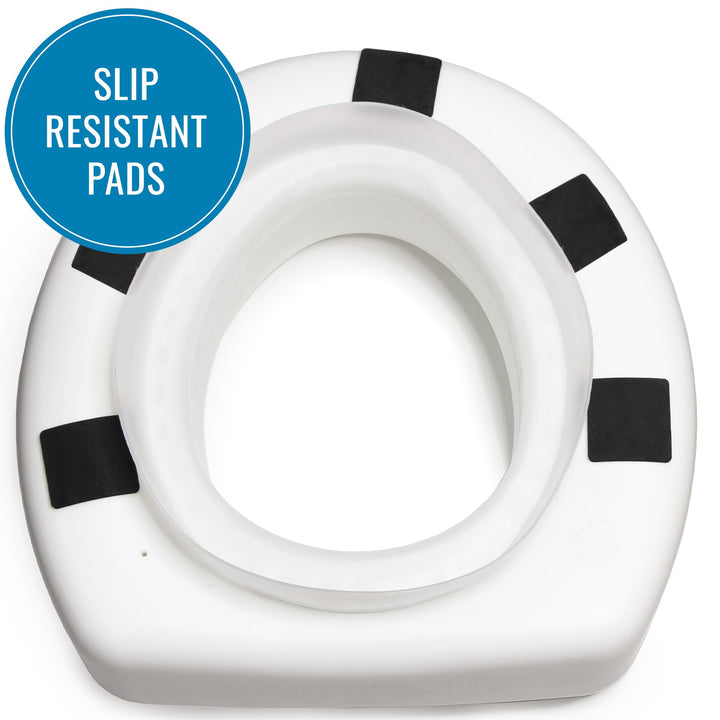 HealthSmart Enhanced Comfort 5 Raised (Round) Toilet Se