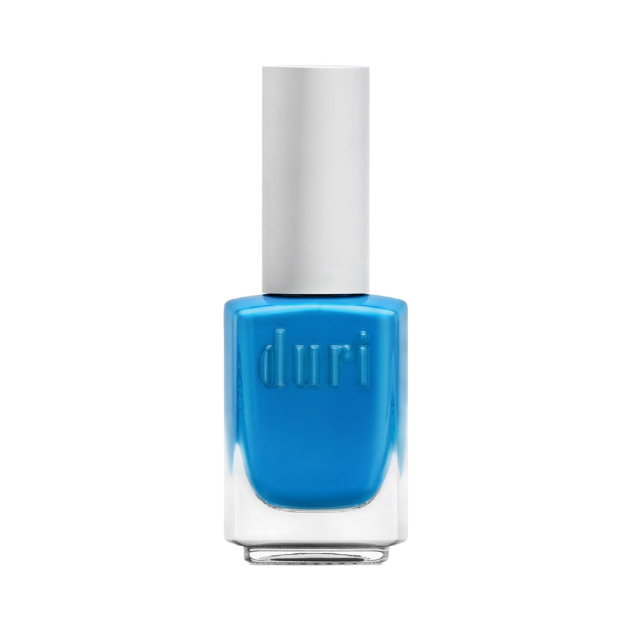 duri Nail Polish, 160N Tsunami, Neon Blue, Matte, Opaque, 0.5 fl.oz.