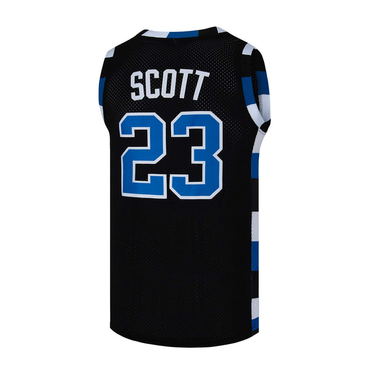 Mens Basketball Jerseys #23 Nathan Scott Movie Sports Jersey Shirts (Black,Small)
