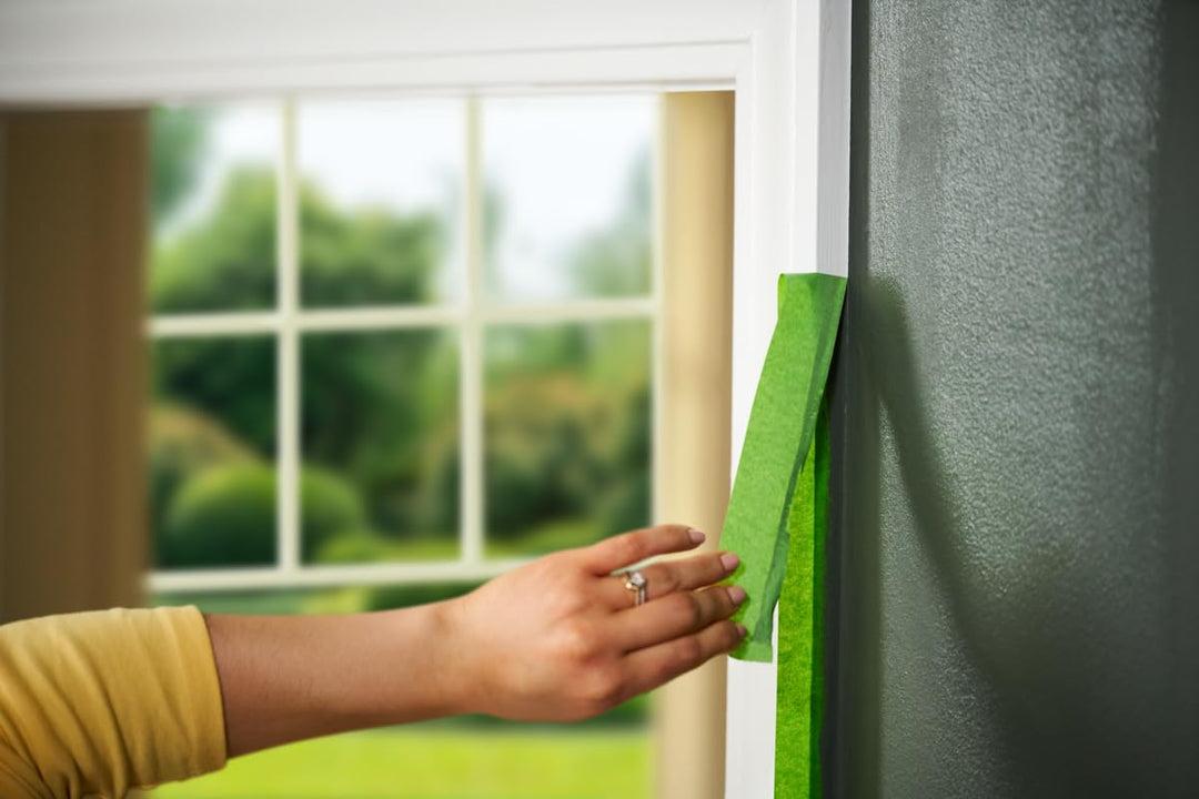 FROGTAPE Multi-Surface Painter&#39;s Tape with PAINTBLOCK, Medium Adhesion, 1.41 Wide x 60 Yards Long, Green (1358465)