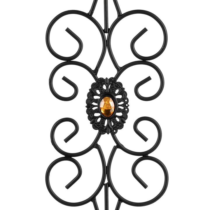 Candle Sconces Wall Decor Black Candle Holder for Pilla