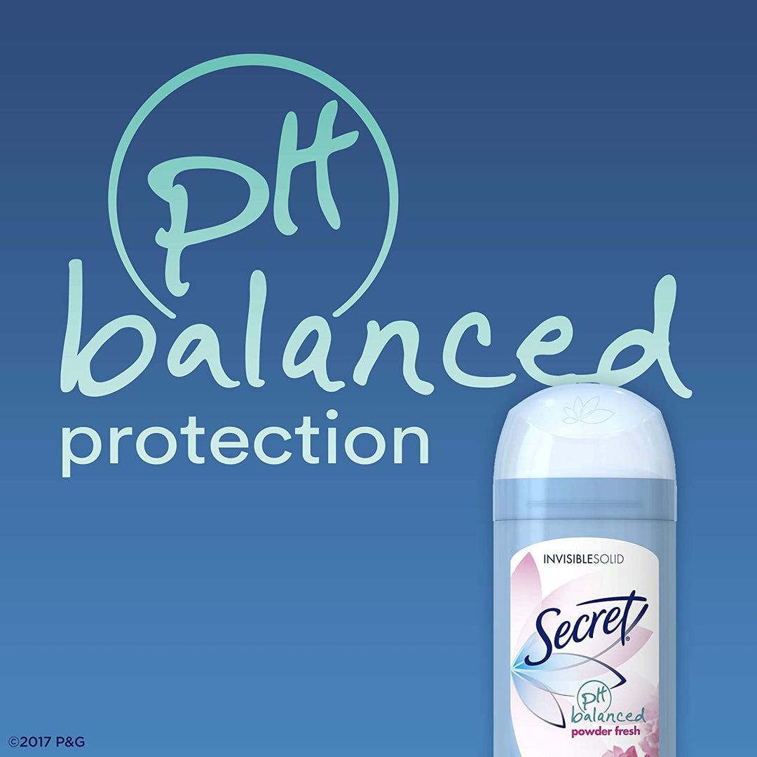 Deodorant Powder Fresh Solid 2.6 Ounce Great Valu Twin Pk (76ml) (2 Pack)