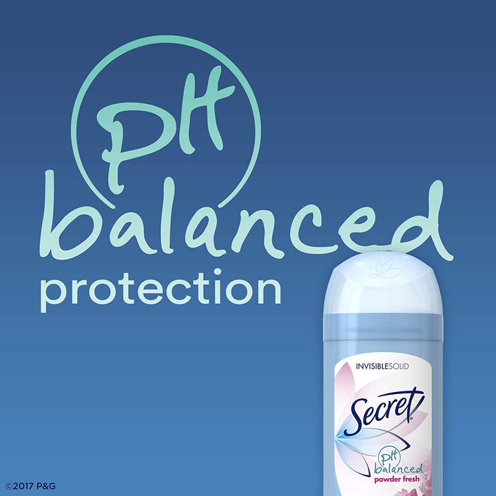 Deodorant Powder Fresh Solid 2.6 Ounce Great Valu Twin Pk (76ml) (2 Pack)