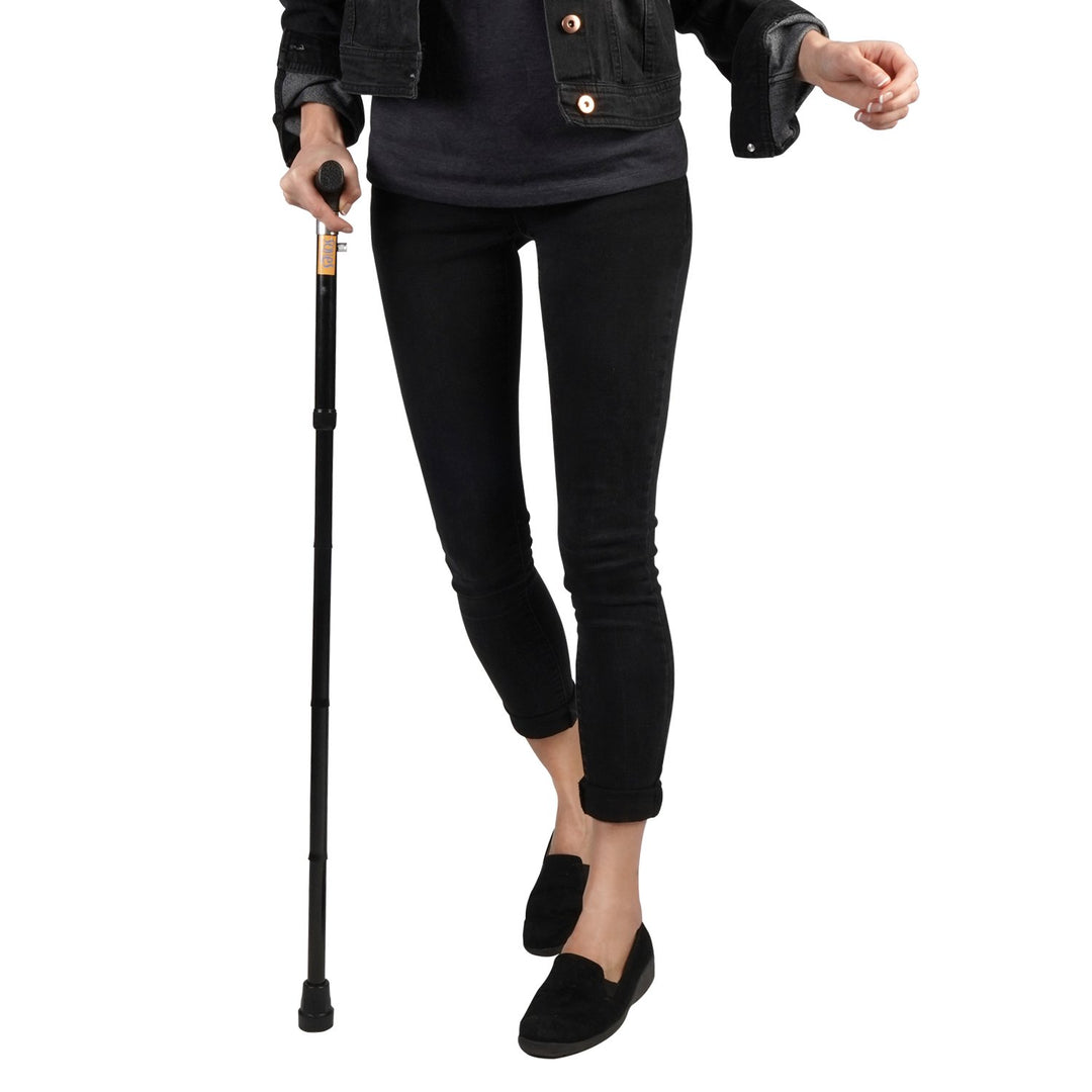 Soles Foldable Cane Walking Stick Black (SLS802B)