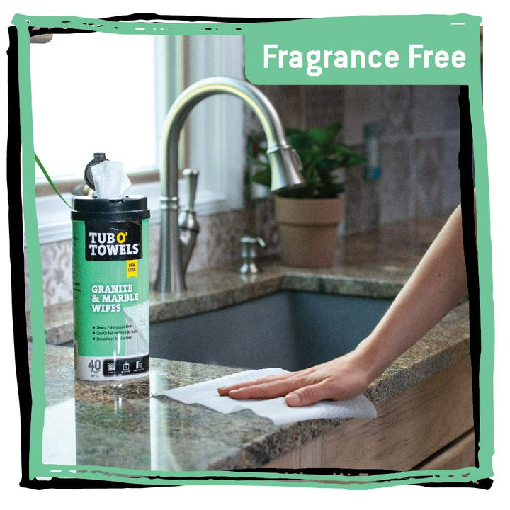 Tub O Towels TW40-GR Granite And Marble Cleaning, Polis
