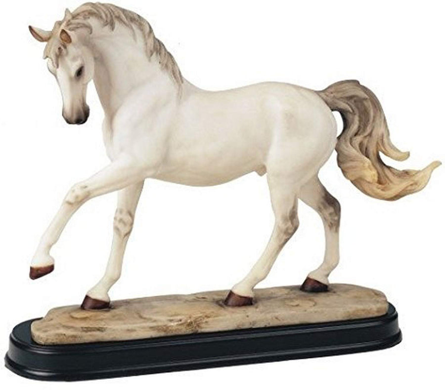 SS-G-11434 Horses Collection White Horse Figurine Decoration Decor Collectible