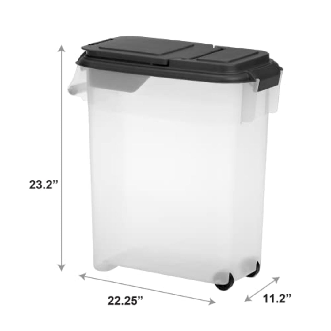 Buddeez Airtight Pet Food Storage Container - 50 QT/50 