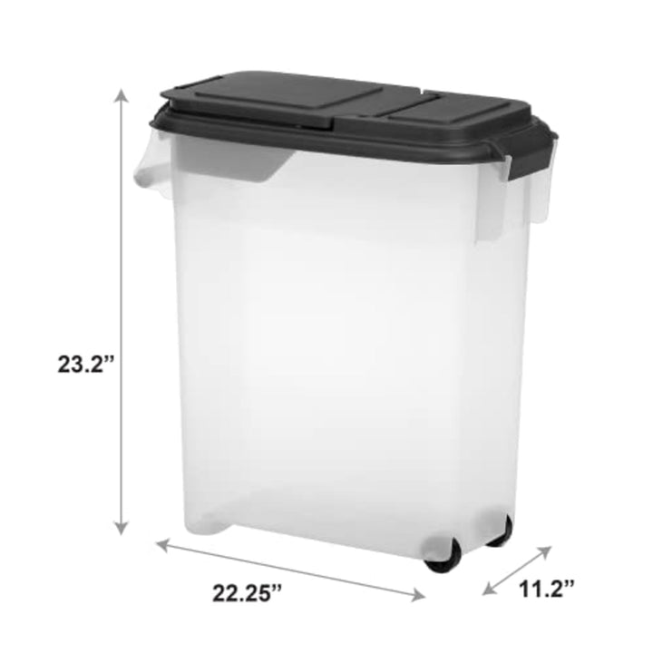 Buddeez Airtight Pet Food Storage Container - 50 QT/50 