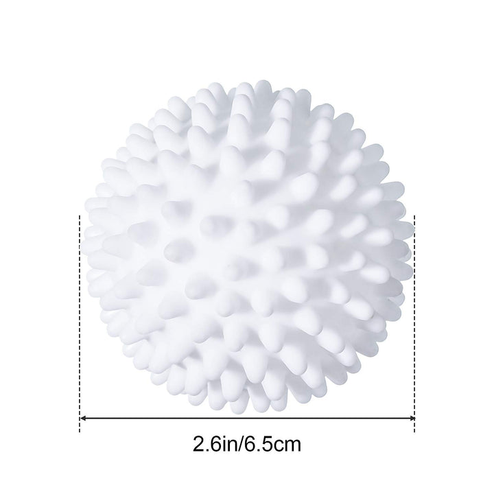 6 Pieces Laundry Will Drying Balls Reusable Dryer Balls Replace Laundry Drying Fabric Softener and Saves, Reusable Washing Machine Dryer Cleaning Soften Clothes Wash Ball (Random Color)