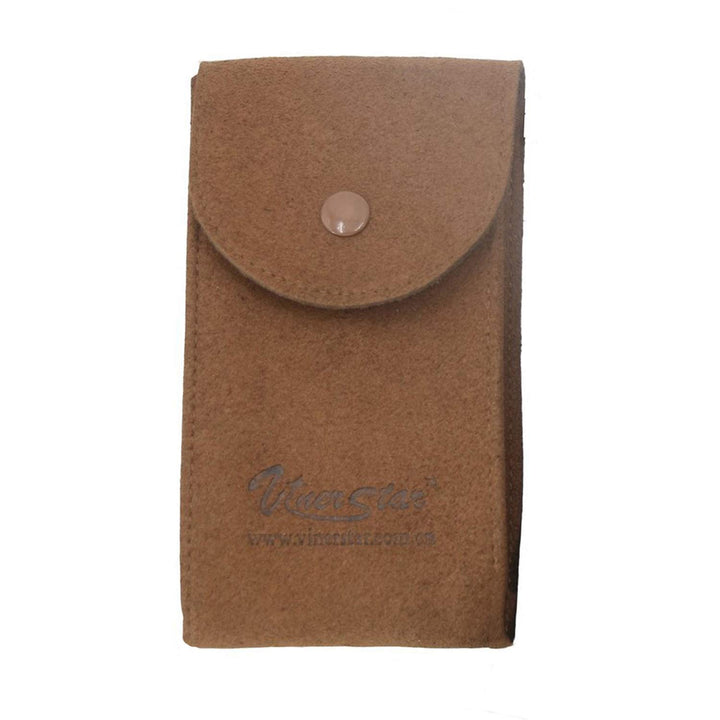 Vinerstar Suede Leather Watch Pouch for Watches with Br