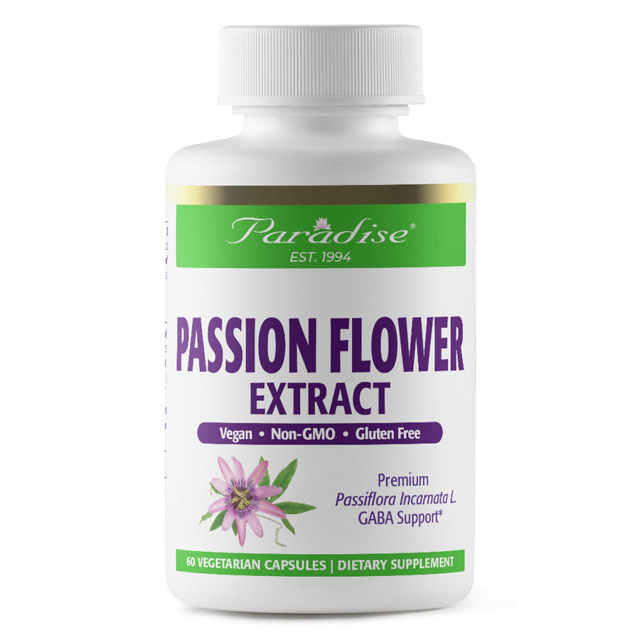 Paradise Herbs Passion Flower, Supplement for Relaxatio