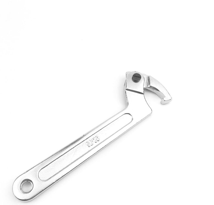 Chrome Vanadium C Spanner Tool Adjustable Hook Wrench - 1 1/4-3(32-76mm)