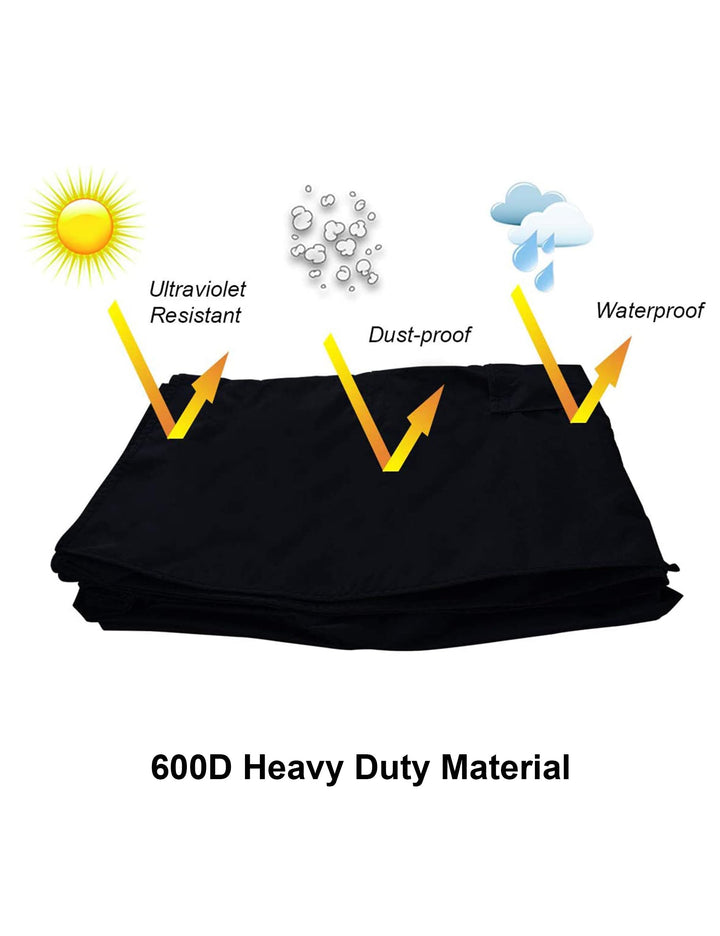 iBirdie Outdoor TV Cover 52 to 55 inch Weatherproof, Co