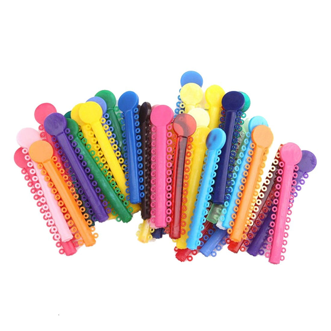Wecando Orthodontic Ligature Ties Multi-color Orthodont