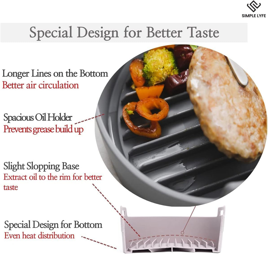 Premium Air Fryer Silicone Pot Liner | EXTRA STRONG | F