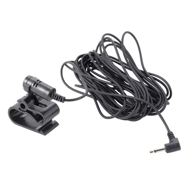 Universal for Pioneer Replacement Bluetooth Microphone Mic 2.5mm Jack Long Cable Assembly For All Pioneer Bluetooth Enabled Car Stereo CD DVD Player Radio Navigation BT with Clip Mount