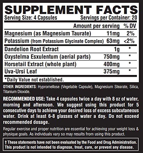 Nutrex Research Aqua Loss, 80 Count