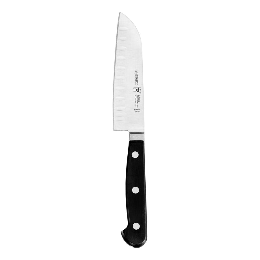 J.A. Henckels International CLASSIC 5 Hollow Edge Santoku Knife
