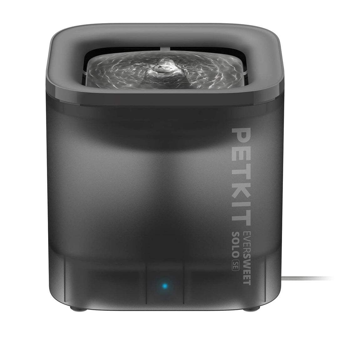 CYBERTAIL 63oz/1.85L Pet Water Fountain for Cats and Small Dogs, Super Quiet Hygienic Auto Power-Off Cat Water Dispenser with Filter, Dual Working Mode, Smart LED Light